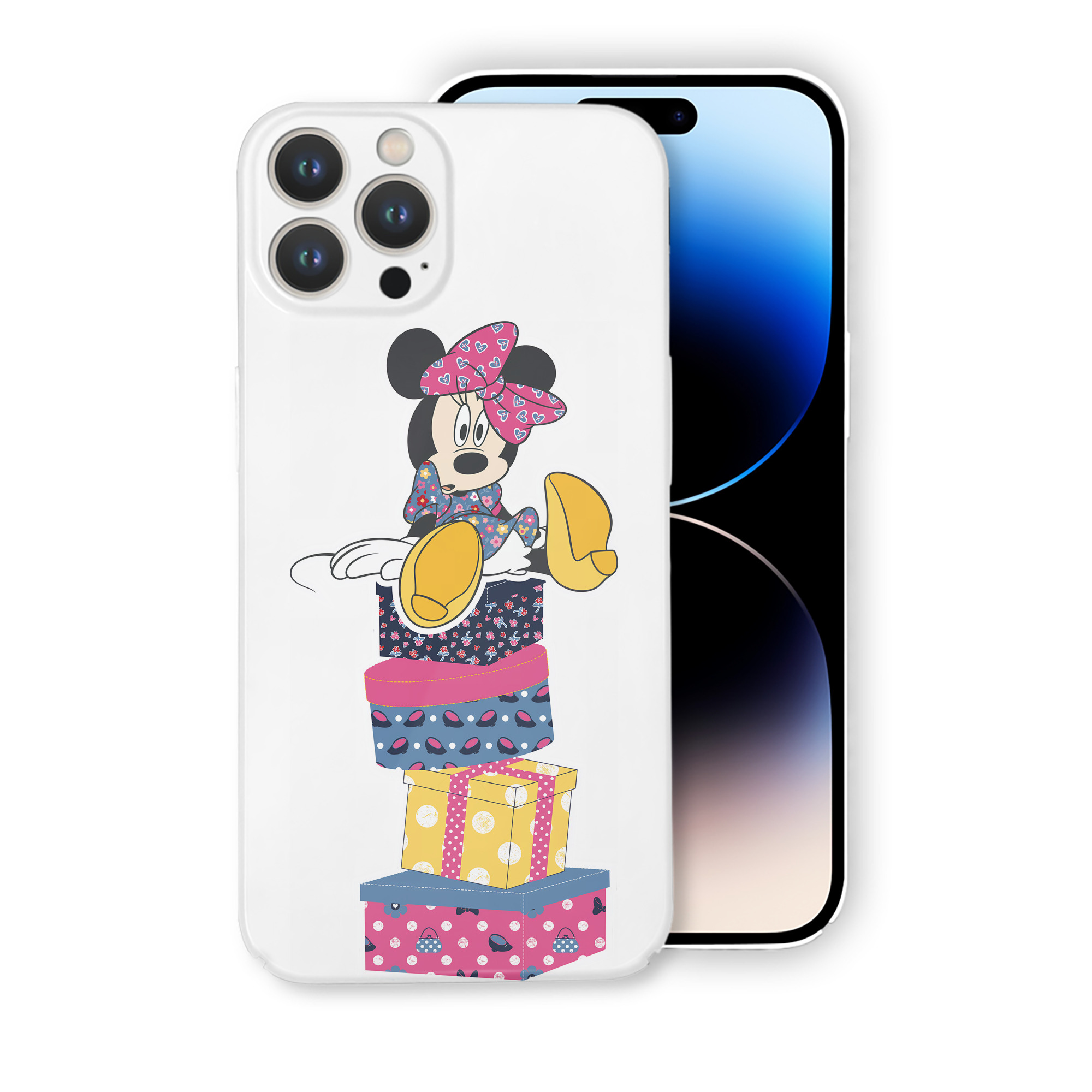 （画像用） ミッキーマウス Mickey Mouse 【iPhone 14シリーズ対応】ハードケース